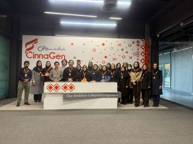 بازدید علمی از شرکت دارویی و بیوتکنولوژی سیناژن